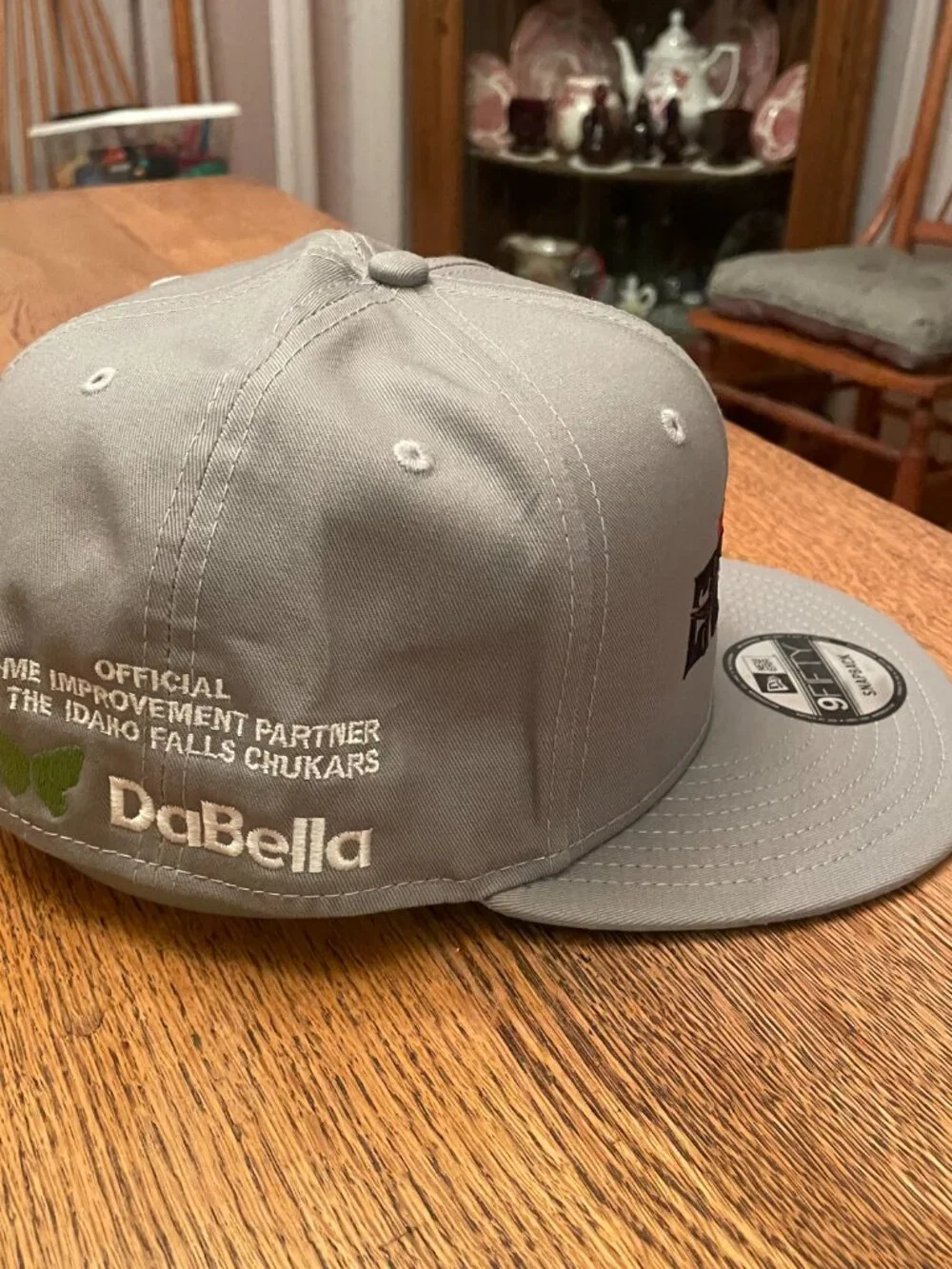 Idaho Falls Chukars (Minor League) Gray Snapback Baseball Hat Cap by New Era